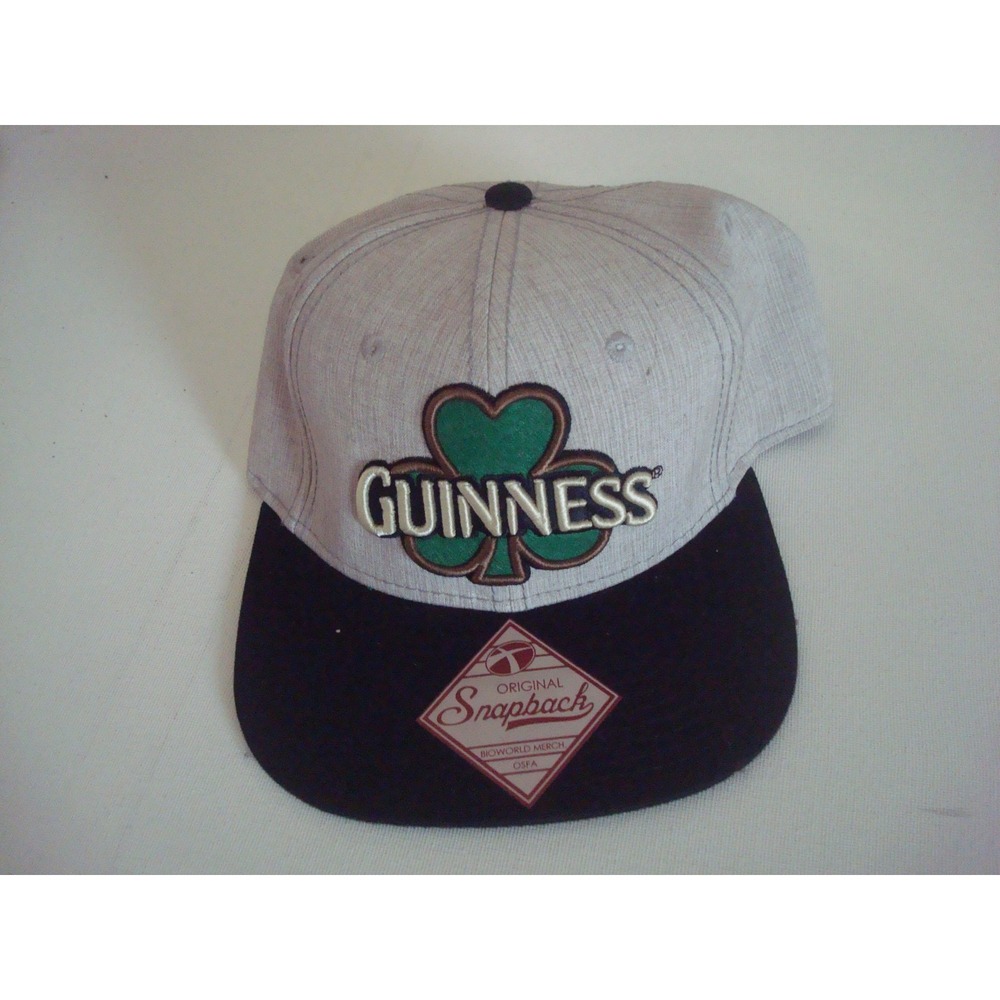 GIUNESS BEER SNAPBACK   DEADSTOCK  HAT CAP VINTAGE‎ T6